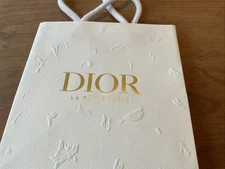 Authentic Dior Paper Bag 5” X 5” X 5 1/2”