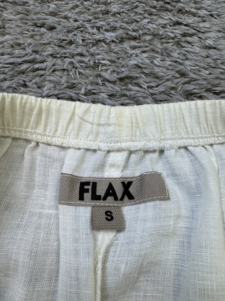 Falda FLAX Mujer Pequeña Lagenlook Blanco Lino Maxi Lápiz Jeanne Engelhart Foto 3 de 4