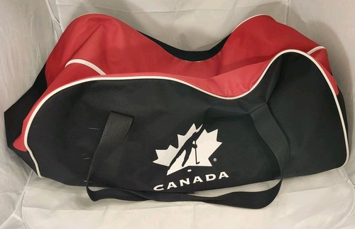 Team Canada Hockey Gear Equipment Duffle Bag 30" Long Nice Shape Storage NHL