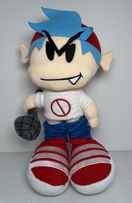 Friday Night Funkin Boyfriend Plush FNF Music Rhythm Game Stuffed Animal Mic