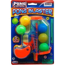 6 Inch Ping Pong Blaster Play Set Halloween /Cosplay Pistol Gun