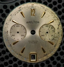 Landeron 189 Briltor Dial 31.56mm Parts, Repair