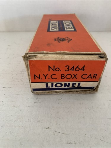 Lionel X3464 Postwar Operating Box Car New York Central Sys Orange Original - Picture 15 of 19