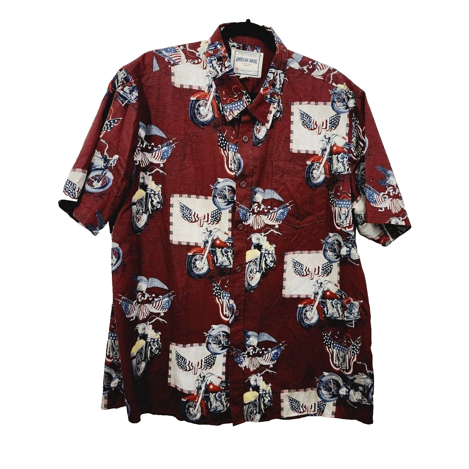 Camisas Canvas Multicolor para hombres