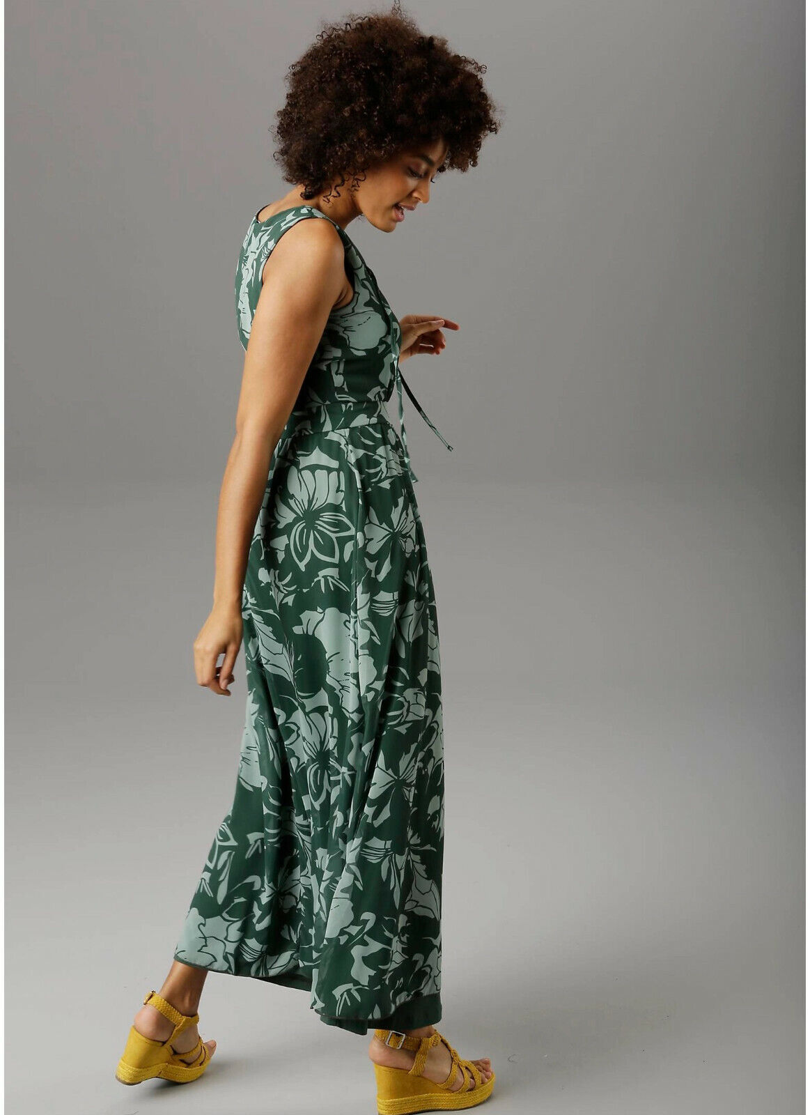 Aniston SELECTED Sommerkleid Maxikleid, grün-hellgrün. NEU!!! SALE%%% | eBay