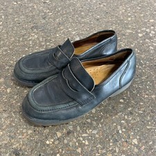Vintage Dr. Martens 8243 Slip On Chunky Loafers Men Size 8 Black Made England