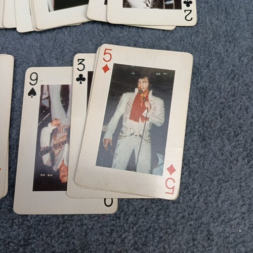 Vintage 80s The Best Of Elvis Playing Cards Full Color Elvis Presley Poker Cards - Bild 9 von 10