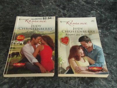Harlequin Romance Judy Christenberry lot of 2 Western Weddings Series PB