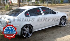 Fit2010-2014 Subaru Legacy Sedan 6pc Chrome Pillar Post Stainless Trim Door Fit2010-2014 Subaru Legacy Sedan 6pc Chrome Pillar Post Stainless Trim Door