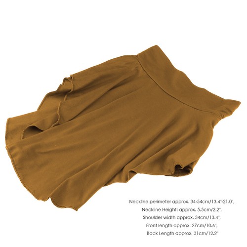 Detachable Cotton Faux Mock Neck Collar Neckline Dickey Fake Bib Half Turtleneck - Bild 37 von 197