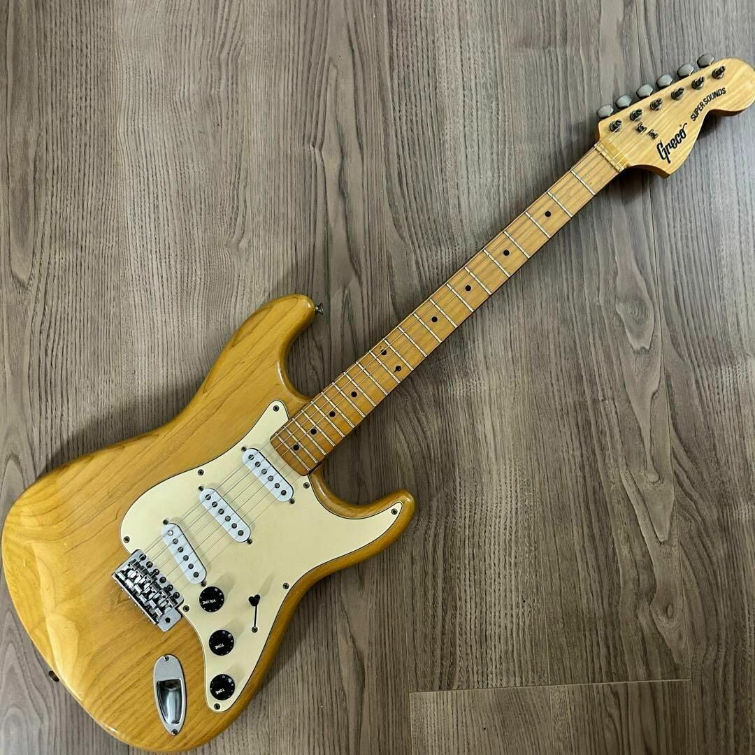 Used Greco Super Sounds SE600? Natural Stratocaster Electric Guitar