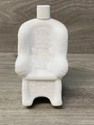 Vintage Avon Milk Glass Cologne Bottle Perfume Rocking Chair No Cat Cap Full