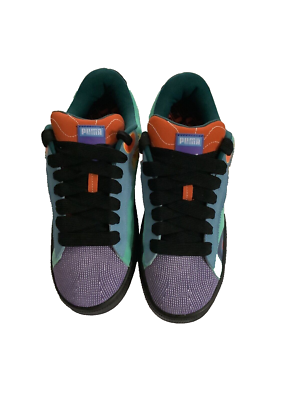 Size9.5)Puma Suede XL DDLM Mint Dark Amethyst | eBay
