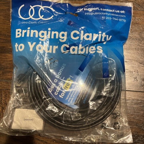 Ultra Clarity Cables Cat6 Ethernet Cable 30 Ft, UC105 , NEW - 第 1/2 張圖片