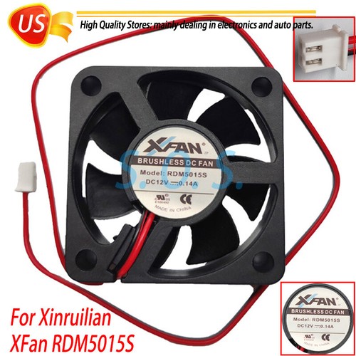CYRMZAY Ventilateur Compatible Pour RDM5015S DC12V 0.14A 50mm
