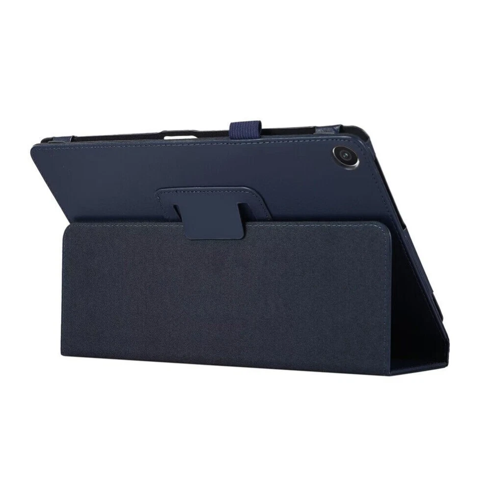 Funda delgada delgada de cuero PU con soporte abatible para tablet Samsung Galaxy Tab A9 A9+ Foto 4 de 4