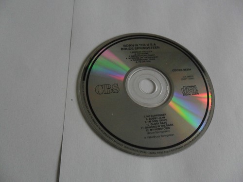 BRUCE SPRINGSTEEN - Born In The USA (CD) JAPAN Pressing /No Barcode - Picture 3 of 5