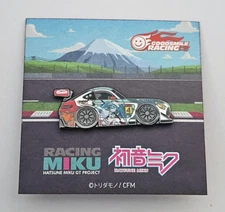 Leen Customs: 2023 Good Smile Racing Miku MBZ AMG GT LE Enamel Pin #64/777