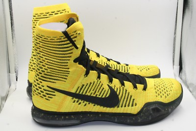 Nike Kobe X Elite Coda Tour Yellow Black Size 11 DS Opening  display picture 3