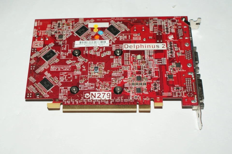 HP Radeon HD4650 PCIE RV730 256mb DVI/HDMI/VGA Delphinus Graphics Card - Image 2 of 3