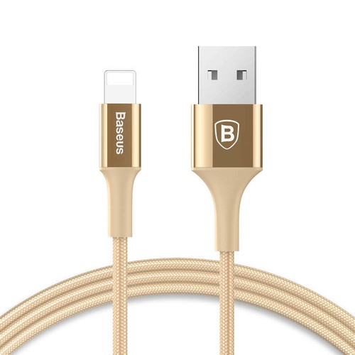 Baseus Shining elegantes iPhone Ladekabel Jet Metal 2A 1m Silber Gold Schwarz - Bild 14 von 15