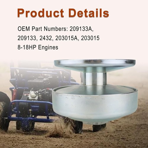 Lightweight 40 Series Torque Converter for Go Karts & ATVs - 8-16hp Compatible - Picture 6 of 11