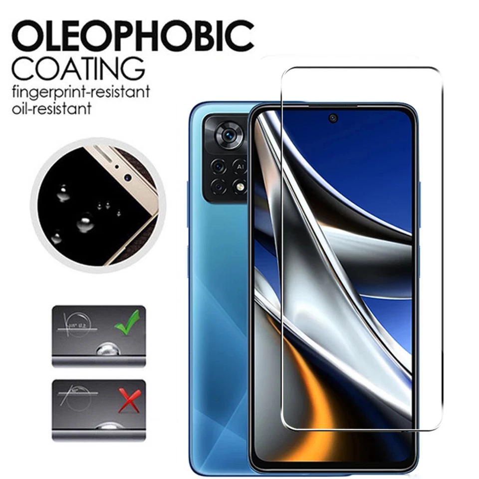 For Xiaomi Poco X7 X6 X5 X4 X3 F6 Pro M5 M6 3Pcs Tempered Glass Screen Protector - Image 3 of 4