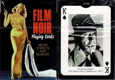 Film Noir Playing Cards Poker Size Deck Piatnik Custom Limited New