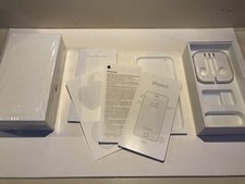 iPhone 6 128gb Gold Original Box no phone w/Cellophane, Manuals, Stickers more