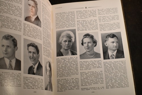 1939 ENCYCLOPEDIA EDITION Kaleidoscope Middlebury College Yearbook - Picture 5 of 12