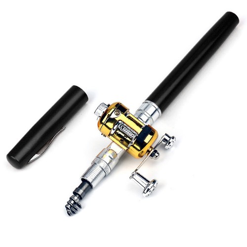 Fishing Rod Pen Mini Telescopic Pocket Fish Portable Trave Reel Combo Spinning - Picture 17 of 23