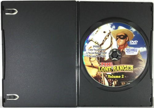 The Lone Ranger - Vol. 2 (DVD, 1949, Vollbild) wie neu! Clayton Moore - Bild 3 von 4