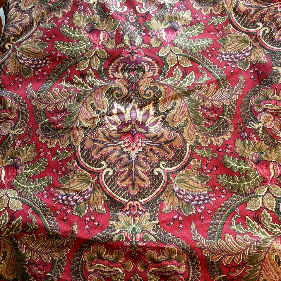 1 1/2 Yards Raymond Waites Mill Creek Upholstery Fabric Ancient King Material - Image 2 of 4