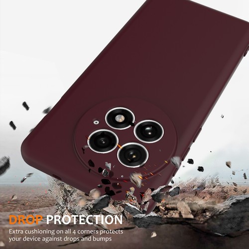 For OnePlus 13 5G, Luxury Magnetic Skin Touch Feel Liquid Silicone Cover Case - Picture 3 of 26