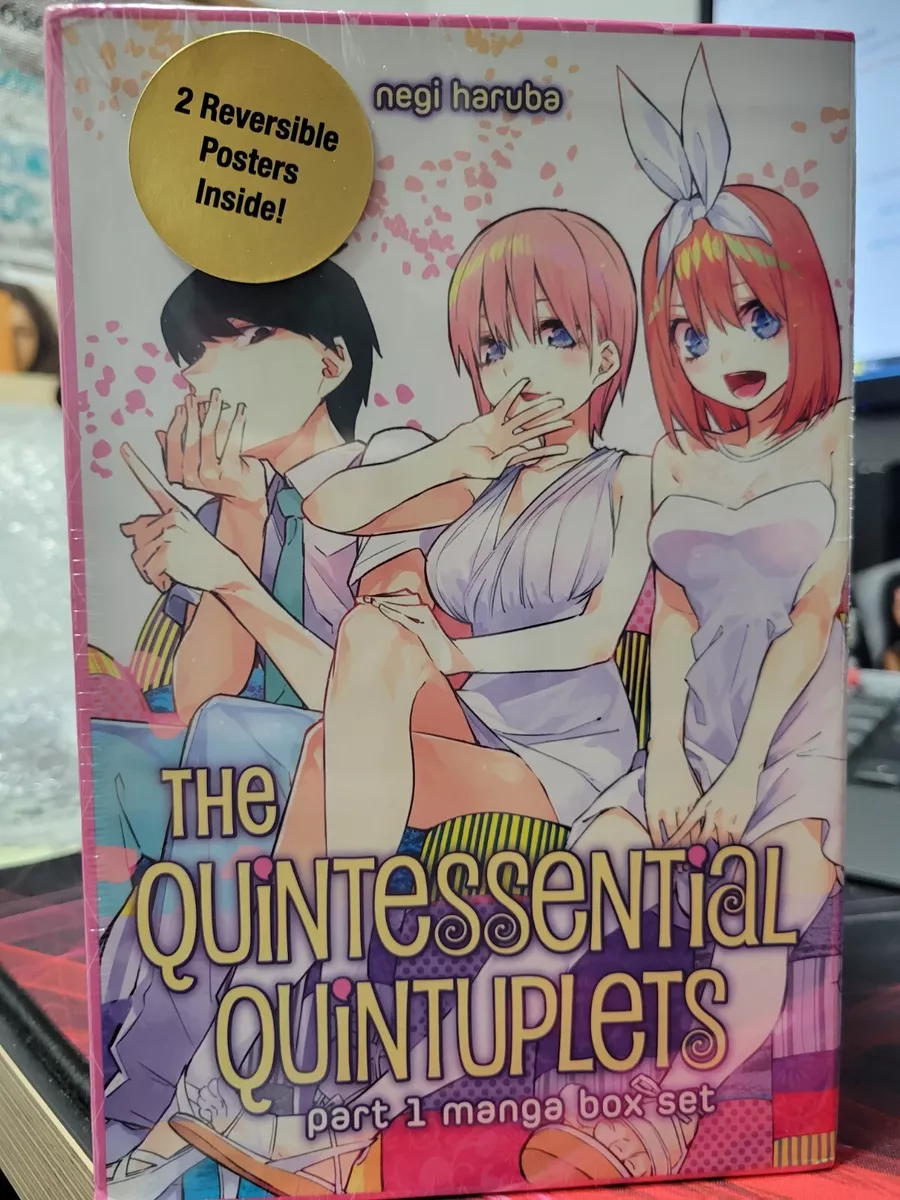 The Quintessential Quintuplets Part 1 Manga Box Set by Negi Haruba