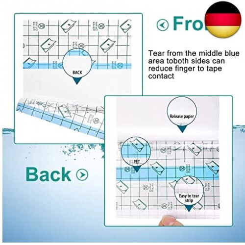 Duschpflaster, 20 Stück Folienverband, 12 x 15 cm Wasserdichtes Pflaster, - Bild 5 von 13