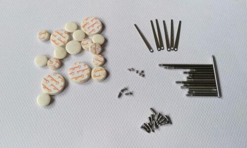 1Set of Clarinet Shaft Screw + Clarinet Pads,Woodwind Parts Accessories