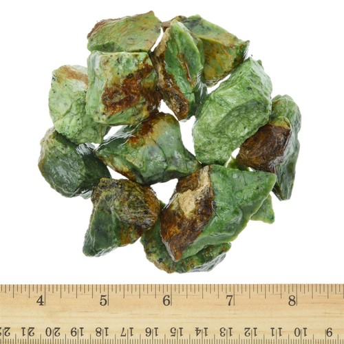 Crisoprasa - Rocas ásperas para caer - Mineral de cristal de piedra al por mayor (Mada) - Imagen 28 de 40