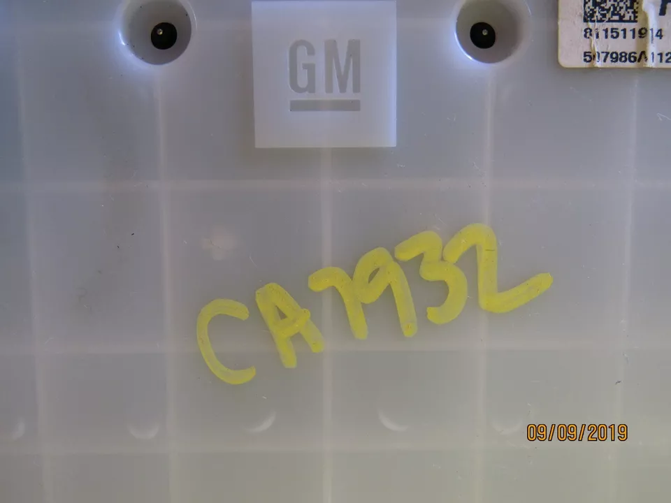 Chevrolet Cruze 2012 velocímetro cuadro de instrumentos 95487986 millas desconocidas Foto 4 de 4