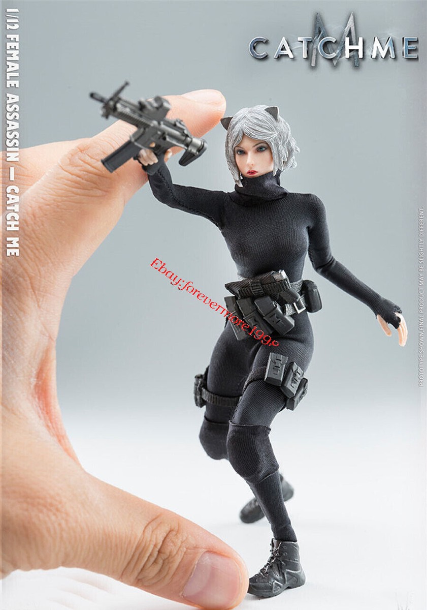 1/12 SCALE VERYCOOL FEMALE ASSASSIN Catch Me Action Figure 1/12 SCALE VERYCOOL FEMALE ASSASSIN Catch Me Action Figure