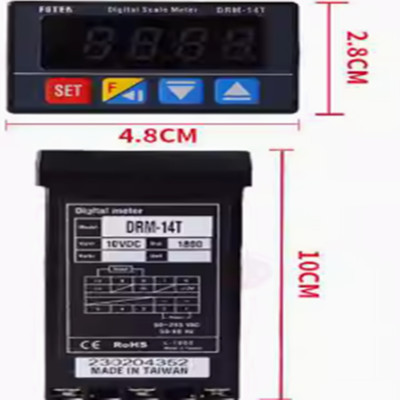 FOTEK 100% New & Original Multifunction Tachometer  DRM-14T-VR