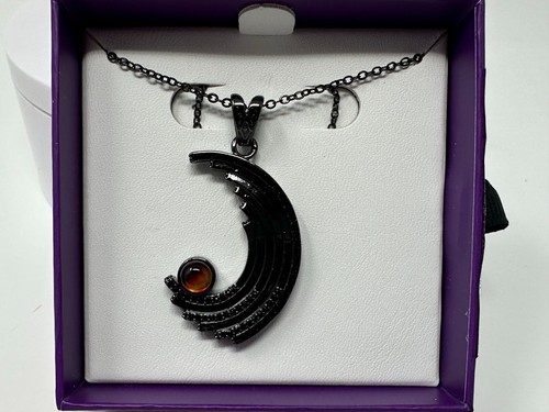 Bomb Party Galaxia Necklace - RBP2616 Lunar Orbit - Rainbow Ammolite - Picture 3 of 3
