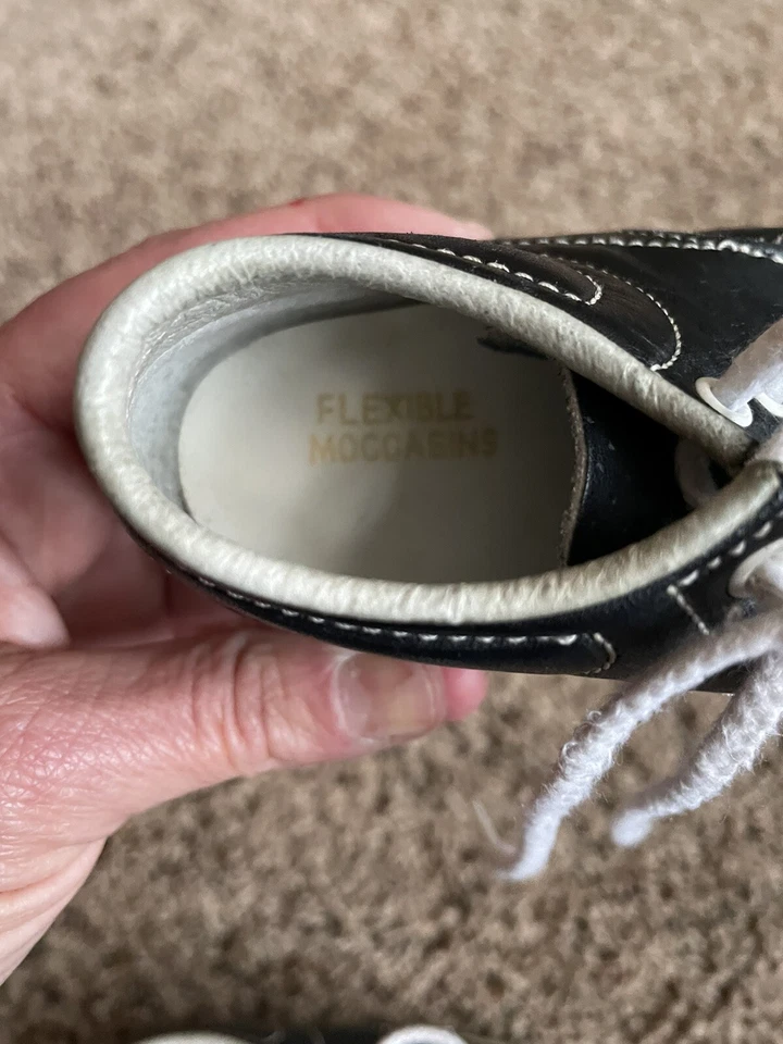 Stride Rite 幼儿男孩尺寸 4.5“Dura”复古柔性莫卡辛鞋。 Clssic — 第 3/4 张图片