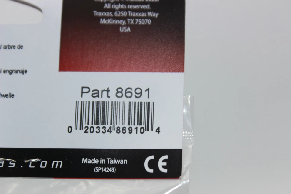 Traxxas  TRX 8691 Getriebe Hälften vorne und hinten E-Revo VXL 2.0 NEU in OVP - Bild 2 von 4