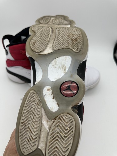 ZAPATO BALONCESTO NIKE JORDAN 6 ANILLOS Talla 9322992 106 Blanco Rojo Negro CARMINE Air - Imagen 15 de 22