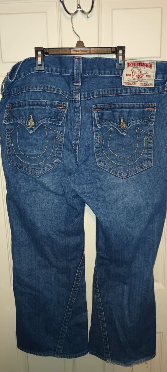 Vtg True Religion World Tour Jeans Joey Super T Rope Thick Vtg True Religion World Tour Jeans Joey Super T Rope Thick