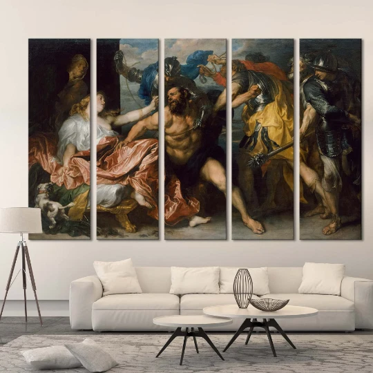 Classical Mythology Canvas Wall Art – Rubens Style Renaissance Print - Image 4 of 4