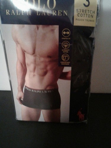 Polo Ralph Lauren Stretch Pouch Trunks - EXTRA LARGE set of 3 - Picture 2 of 3