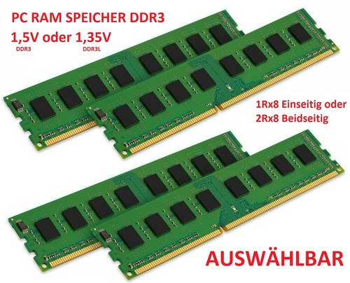 2GB 4 8GB 16 32GB DDR3 RAM 1066 1333 1600 PC3-8500U 10600 12800 - Imagen 18 de 35