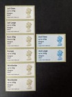GB 2017 POST & GO MACHIN GLASGOW MNH 8 VALUES
